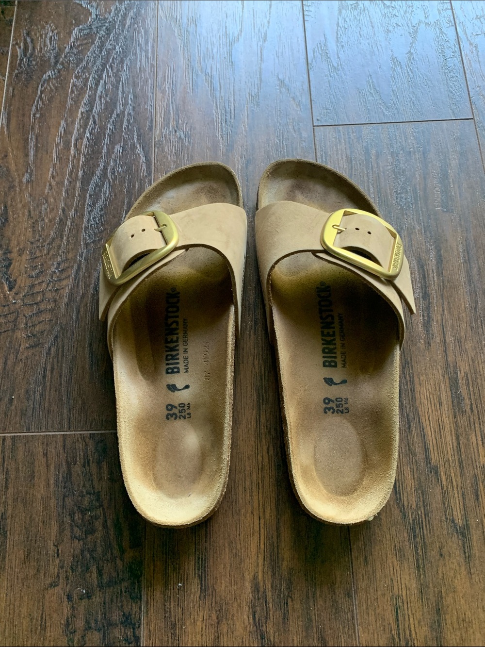 Birkenstock Women’s Madrid Sandals with Big Buckle - Sz 39 - Picture 3 of 7